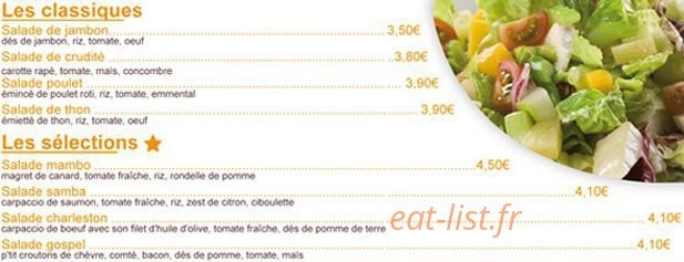 San Xpress — carte page 6