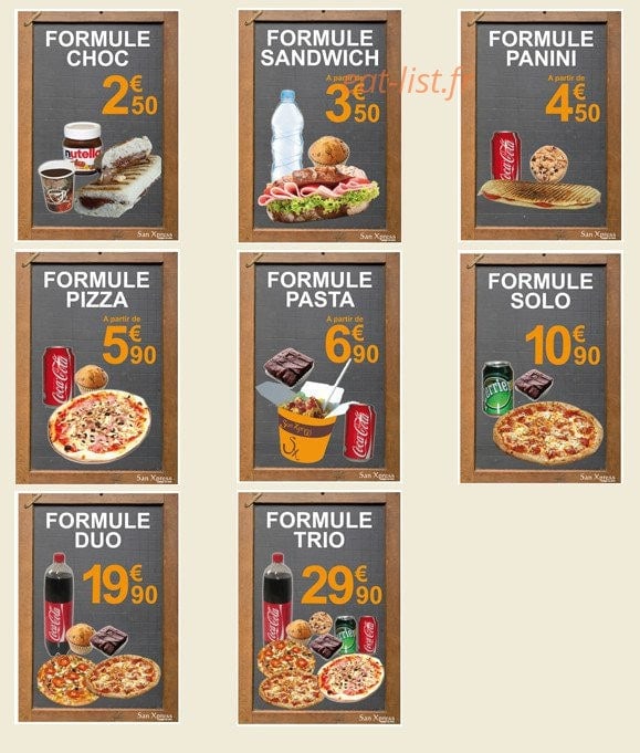 San Xpress — carte page 10