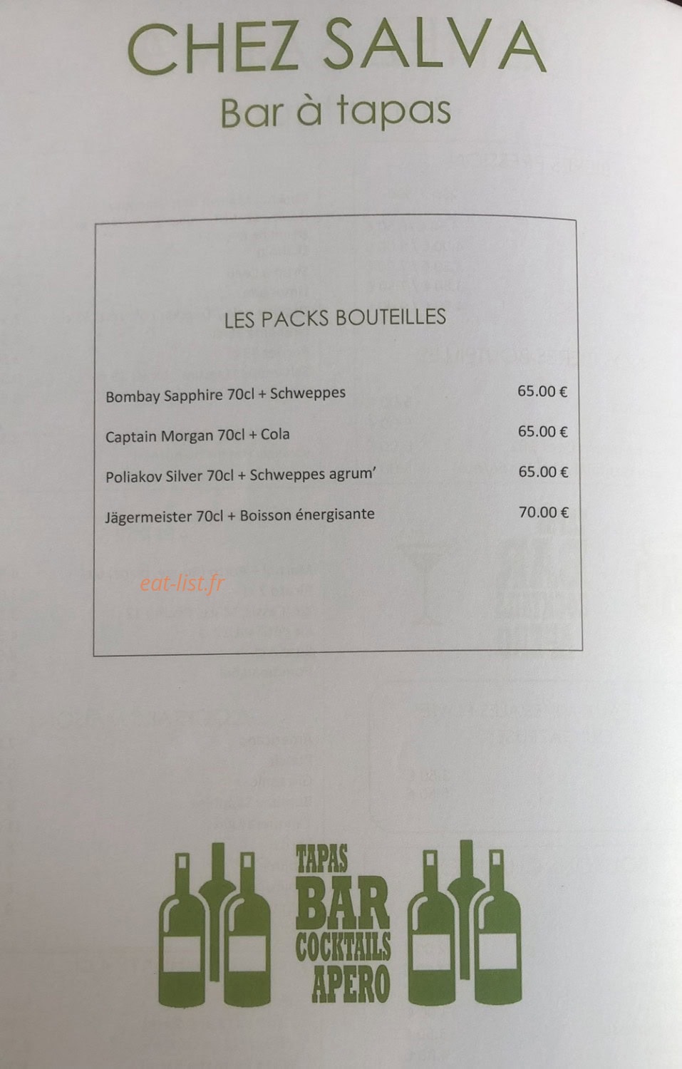 La Prohibition — carte page 4