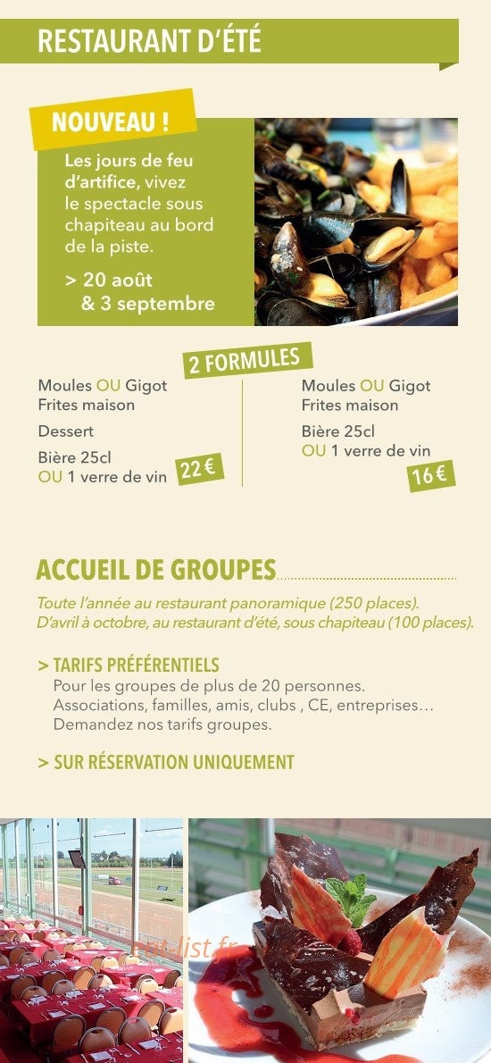 Restaurant panoramique — carte page 3