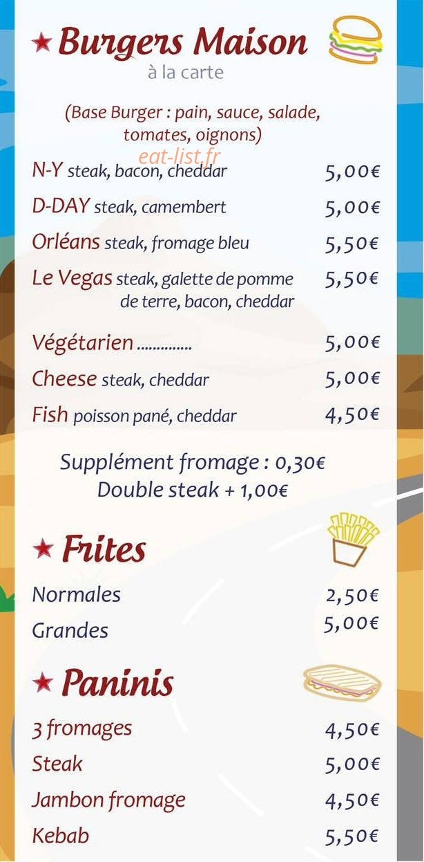Vegas Canteen — carte page 2