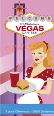Vegas Canteen — carte page 1