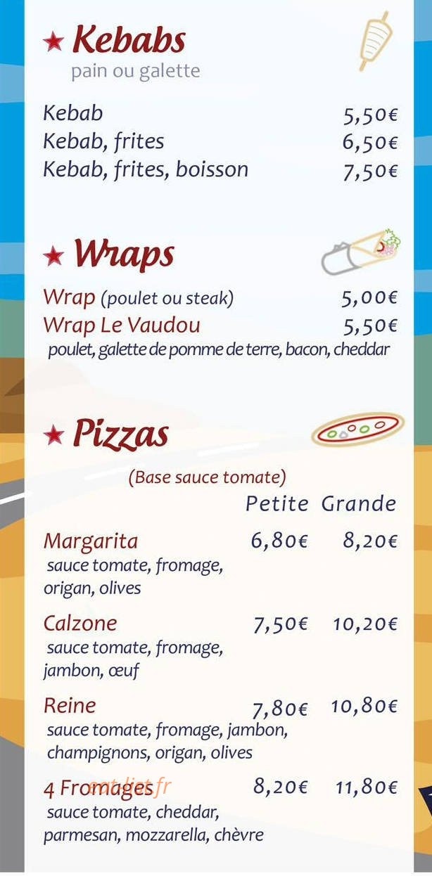 Vegas Canteen — carte page 3