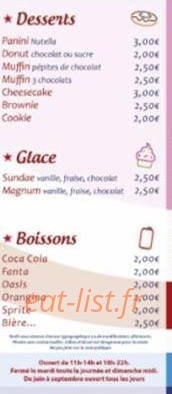 Vegas Canteen — carte page 6