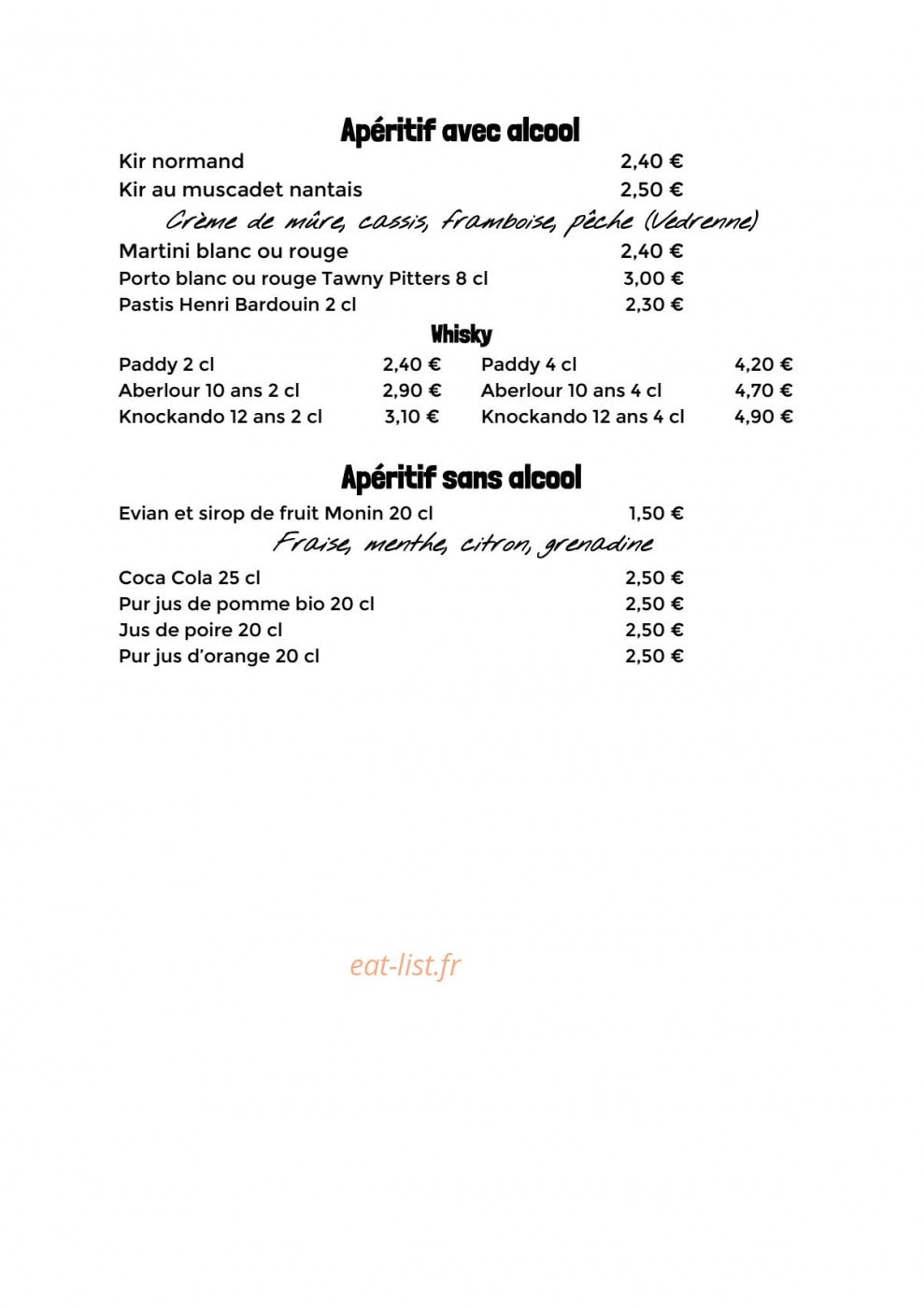 Cour Sarrasine — carte page 1