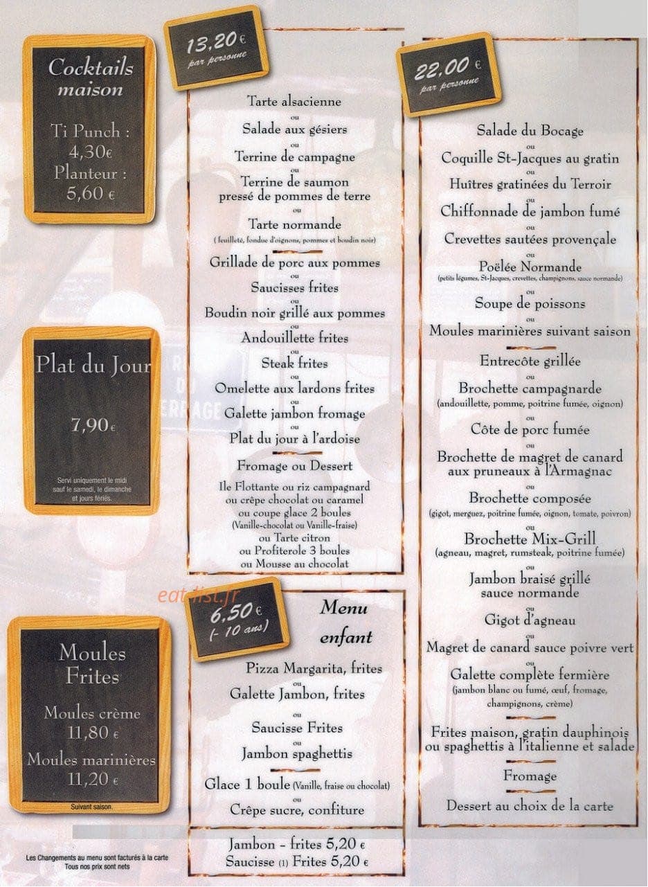 La Forge d'Yvetot — carte page 1
