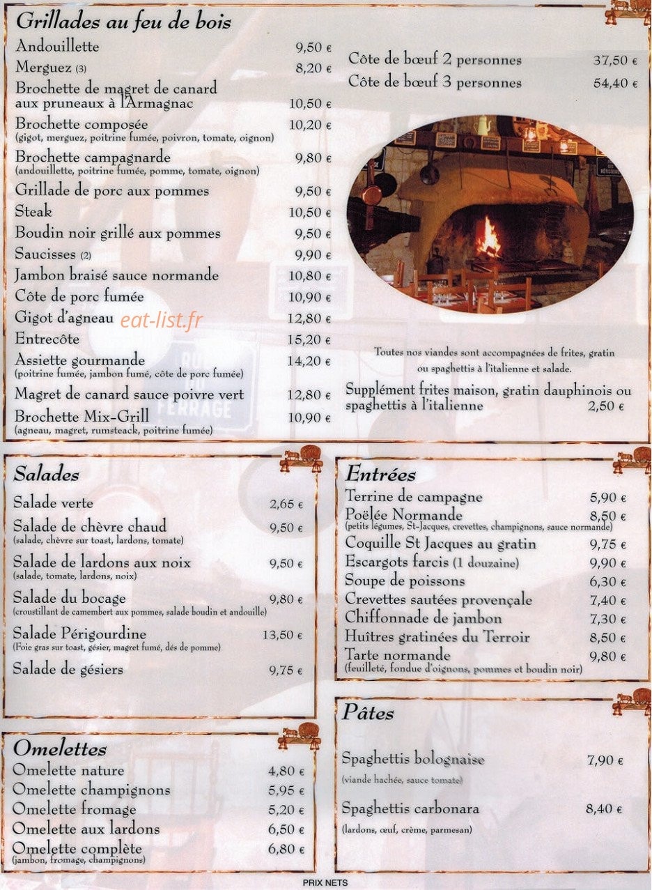 La Forge d'Yvetot — carte page 2