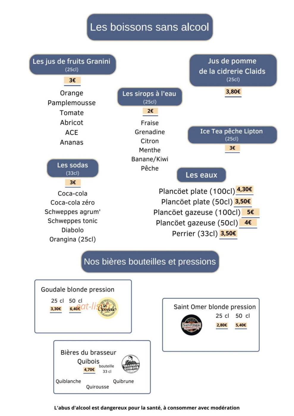 Les Mielles — carte page 1