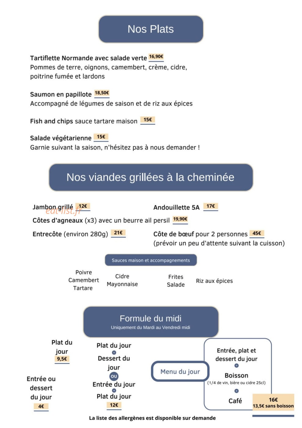 Les Mielles — carte page 4