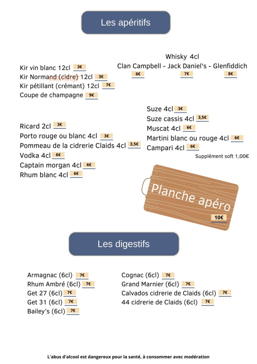 Les Mielles — carte page 2