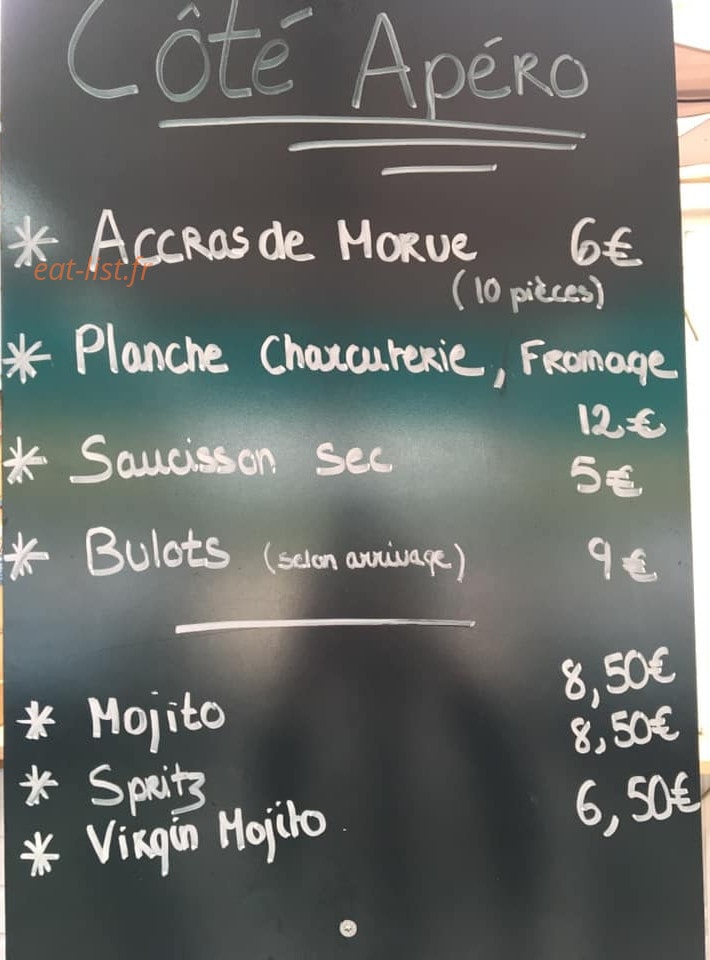 La Paillote — carte page 2