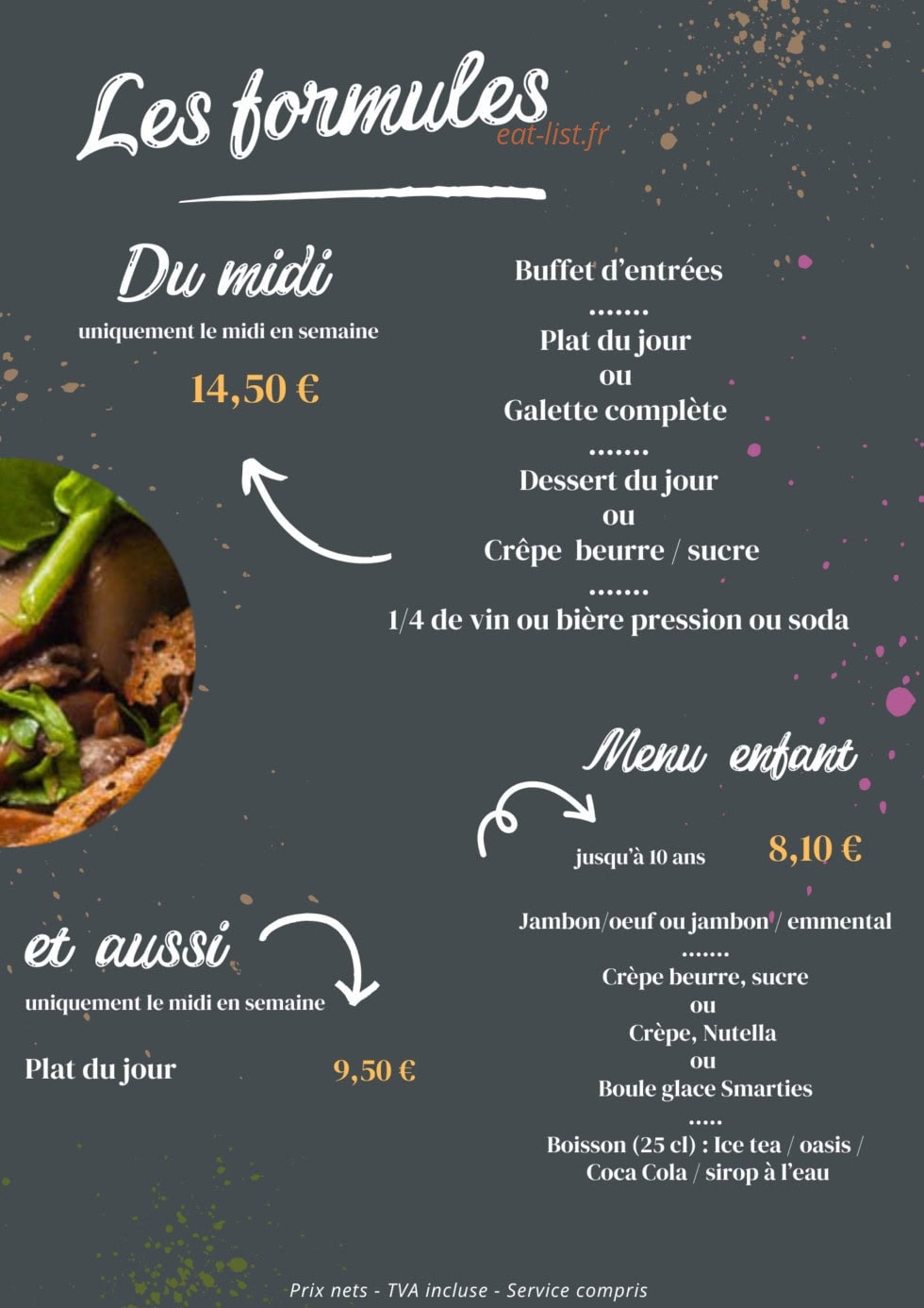 Graines de Saveurs — carte page 8