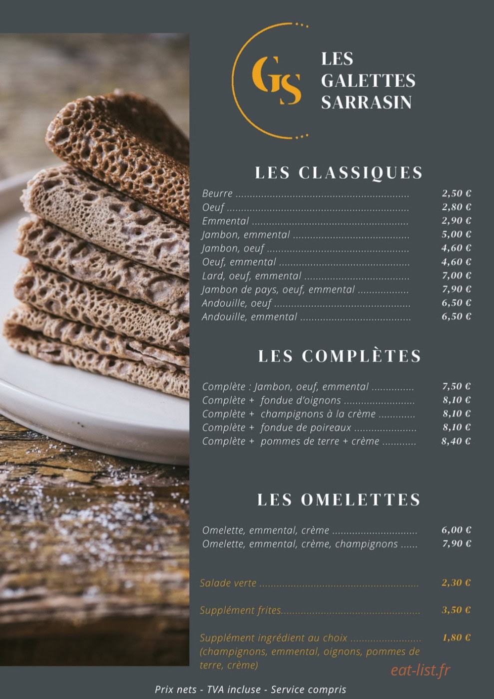 Graines de Saveurs — carte page 1