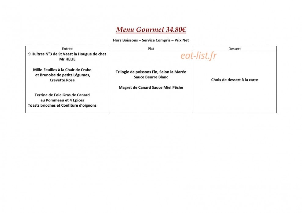 Au Moyne de Saire — carte page 2