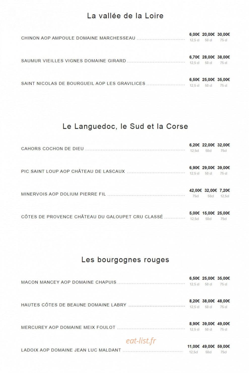 Le Moulin — carte page 12