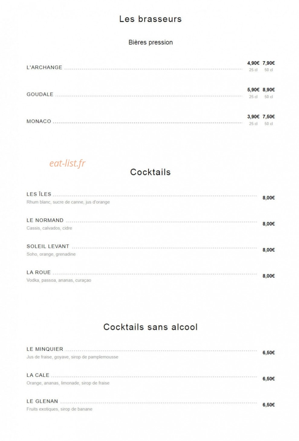 Le Moulin — carte page 19