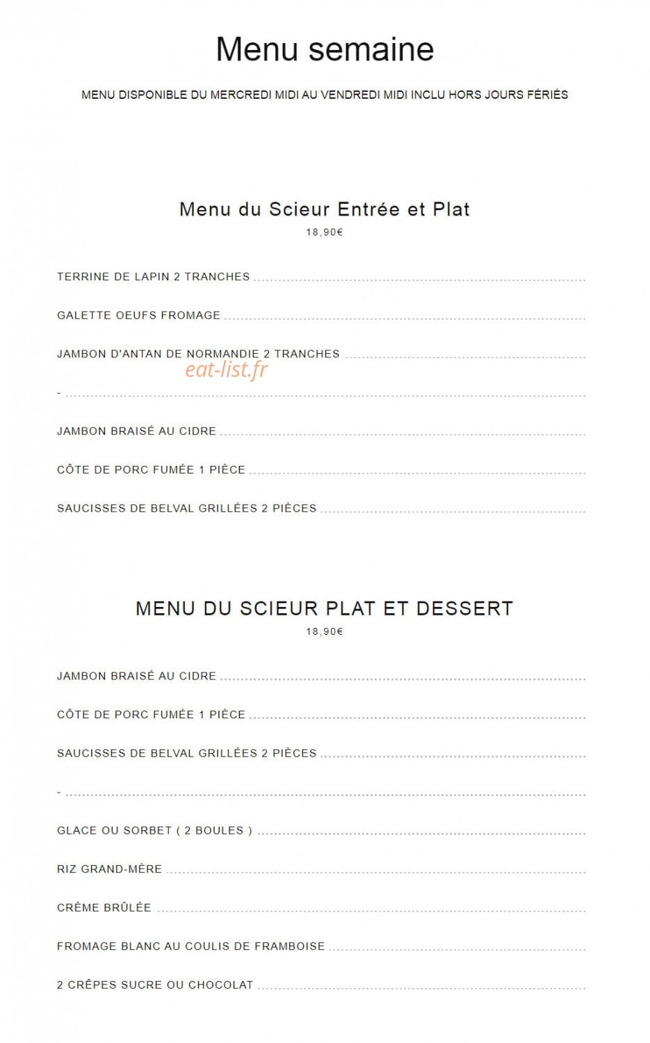 Le Moulin — carte page 33