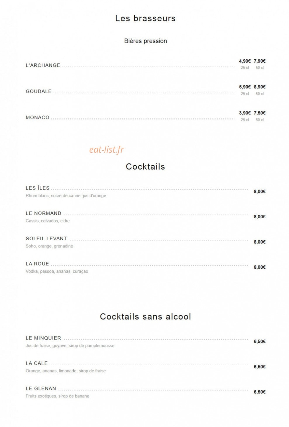 Le Moulin — carte page 20