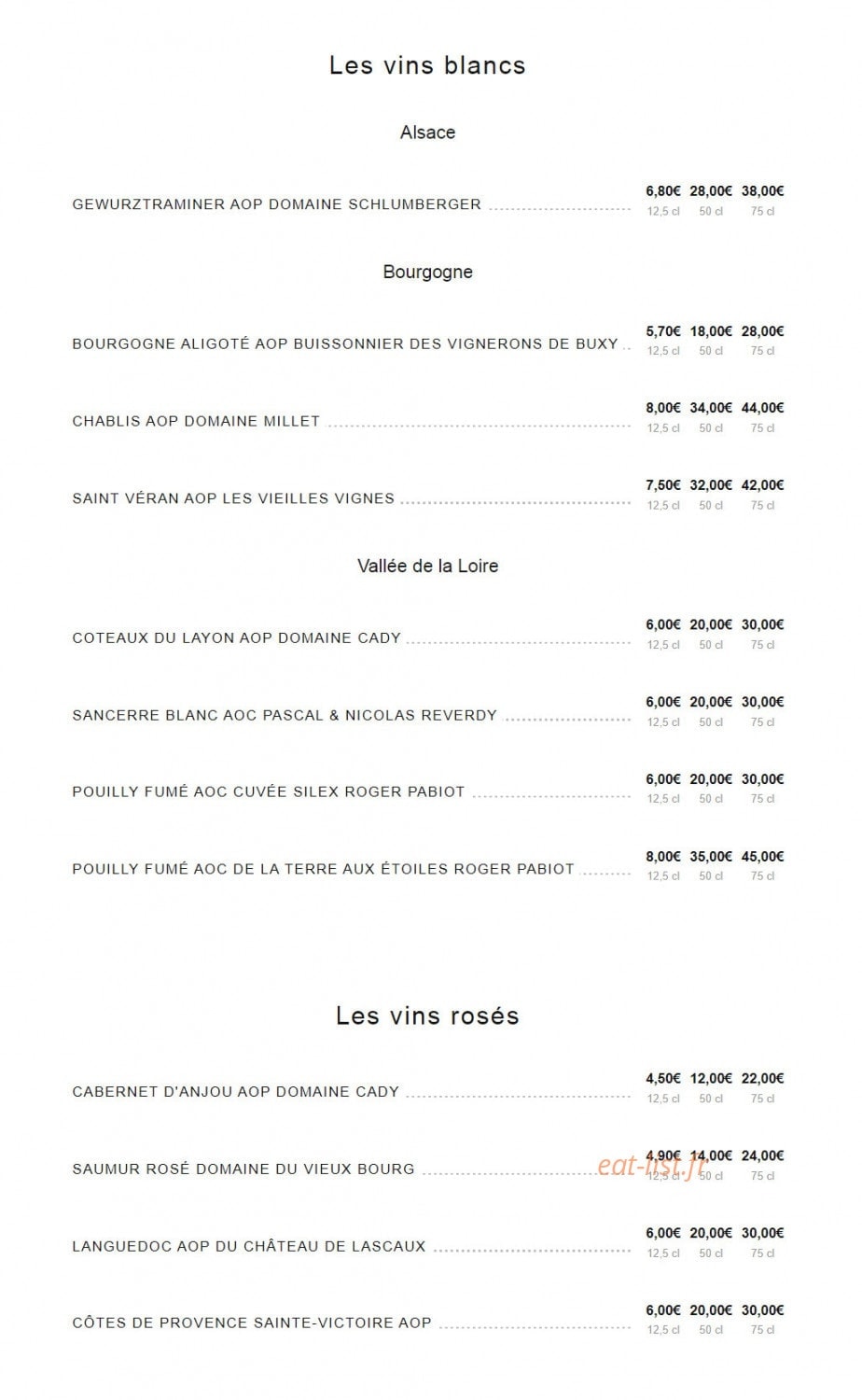 Le Moulin — carte page 8