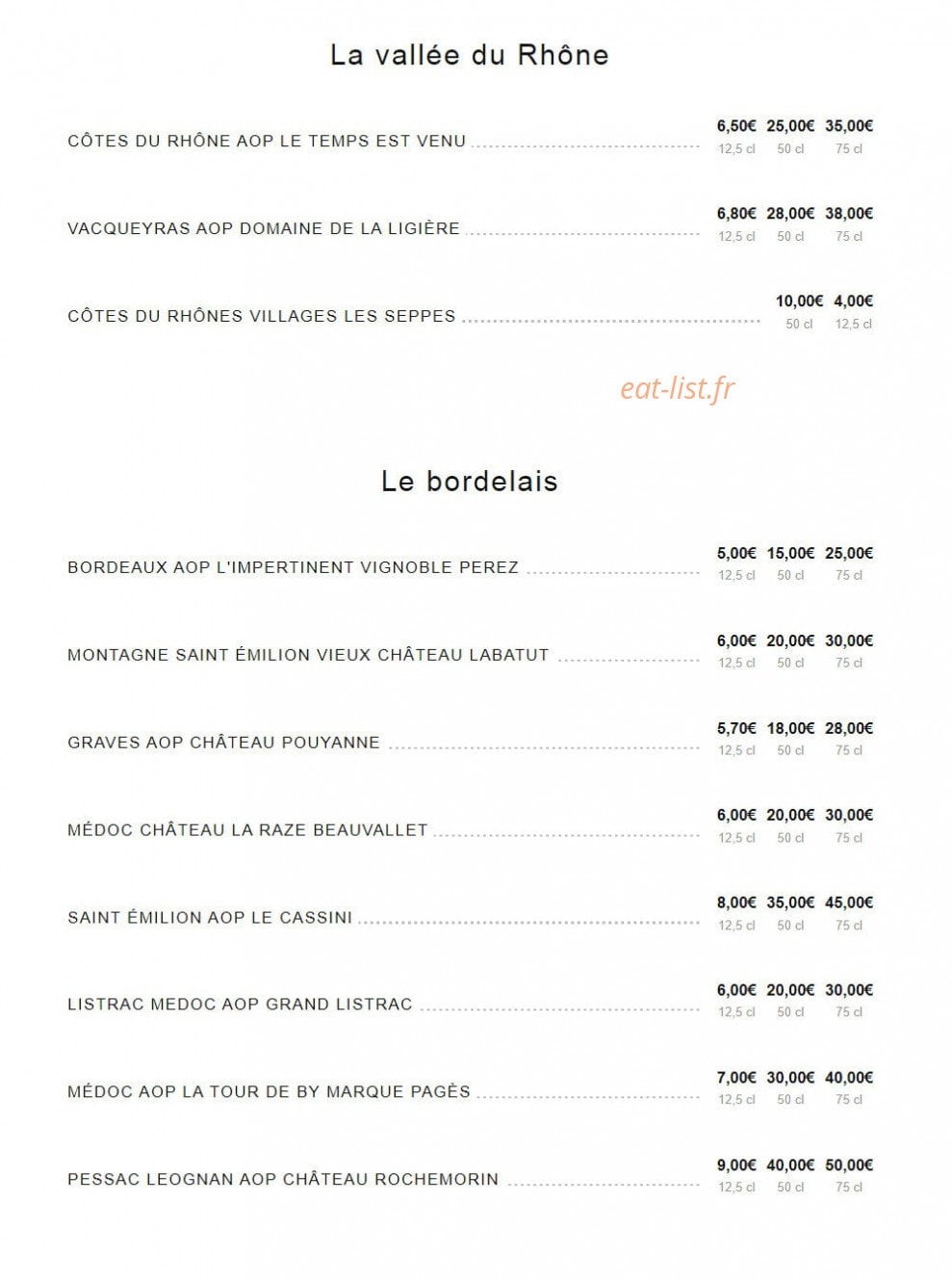 Le Moulin — carte page 9