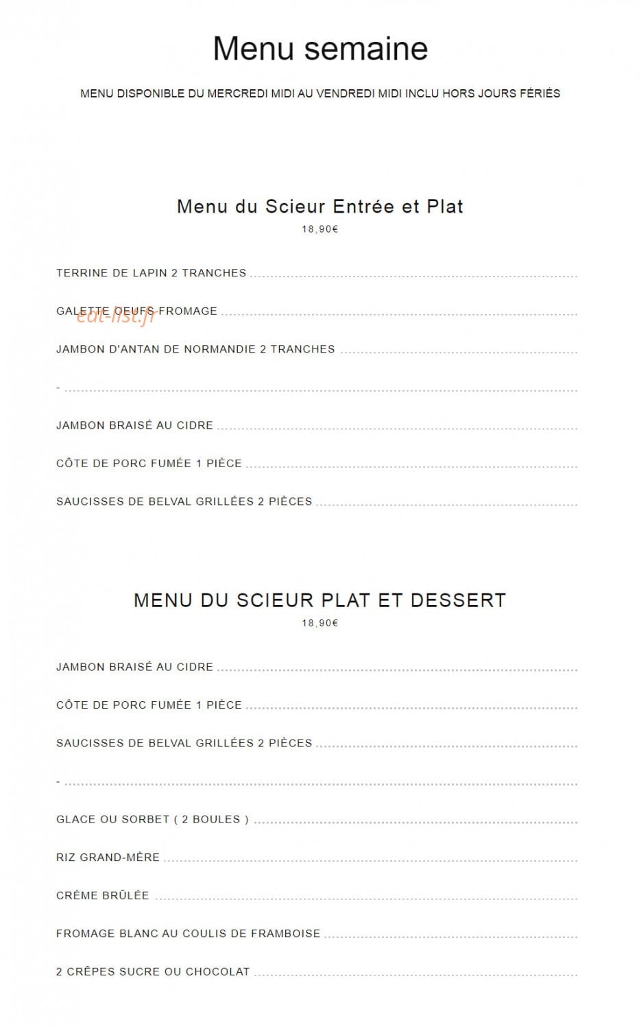 Le Moulin — carte page 34