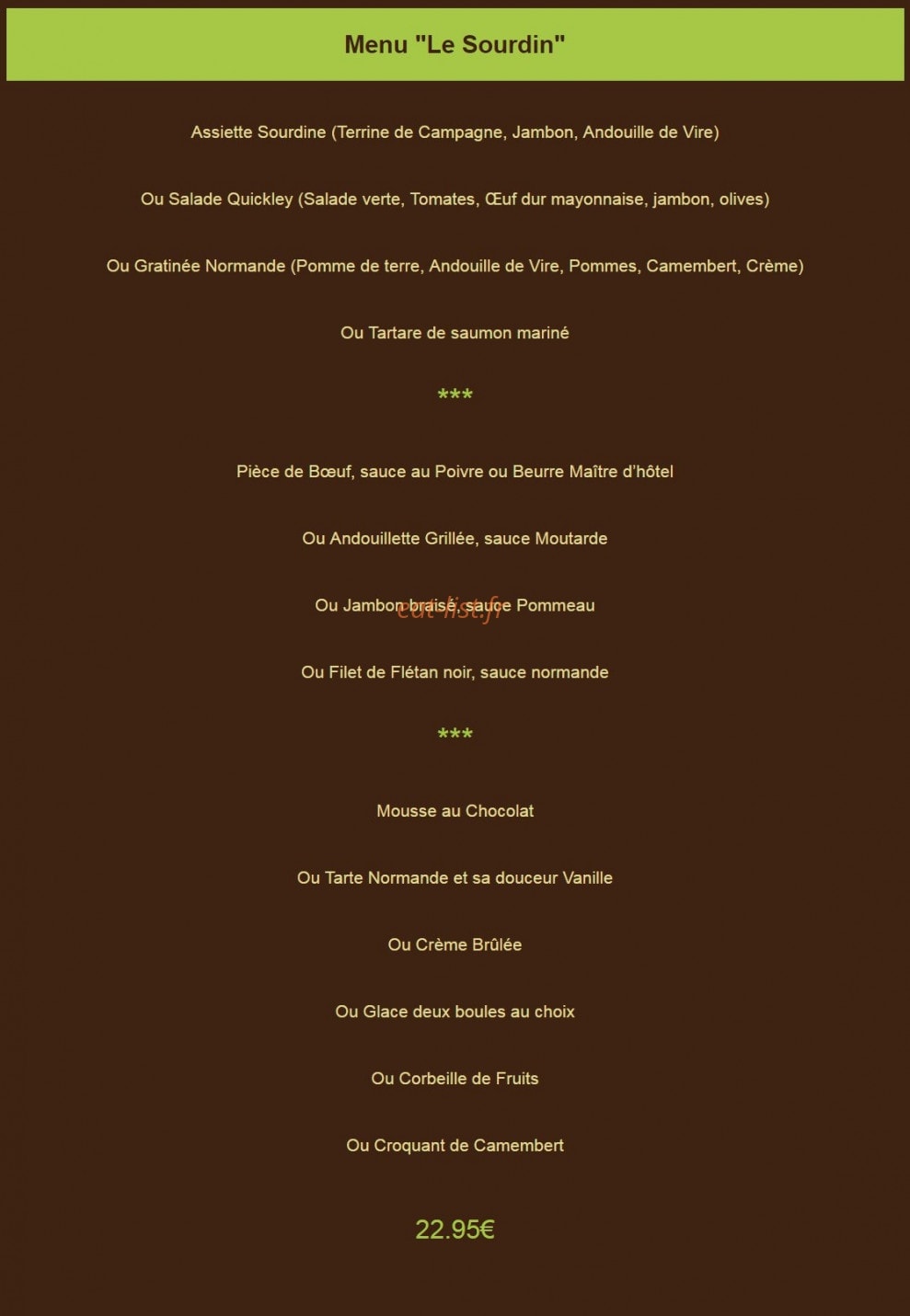 Hôtel Saint-Pierre — carte page 1