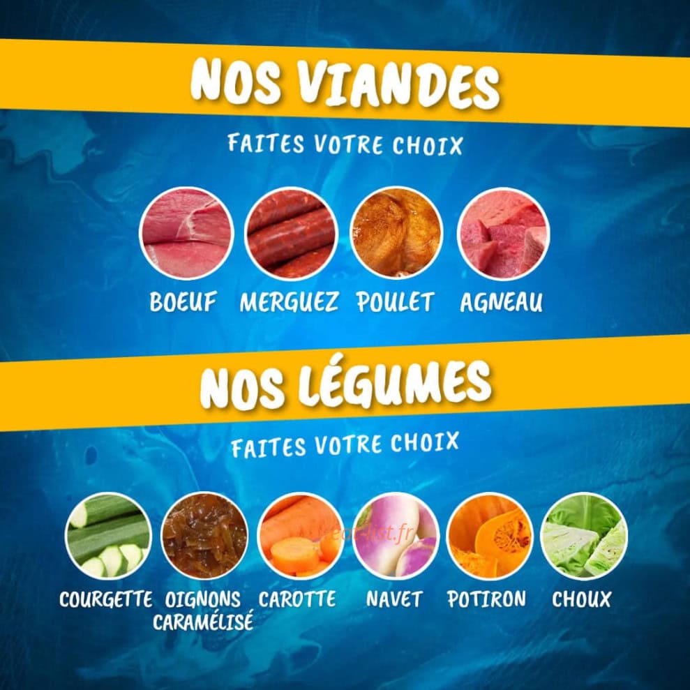 Allo Couscous — carte page 3