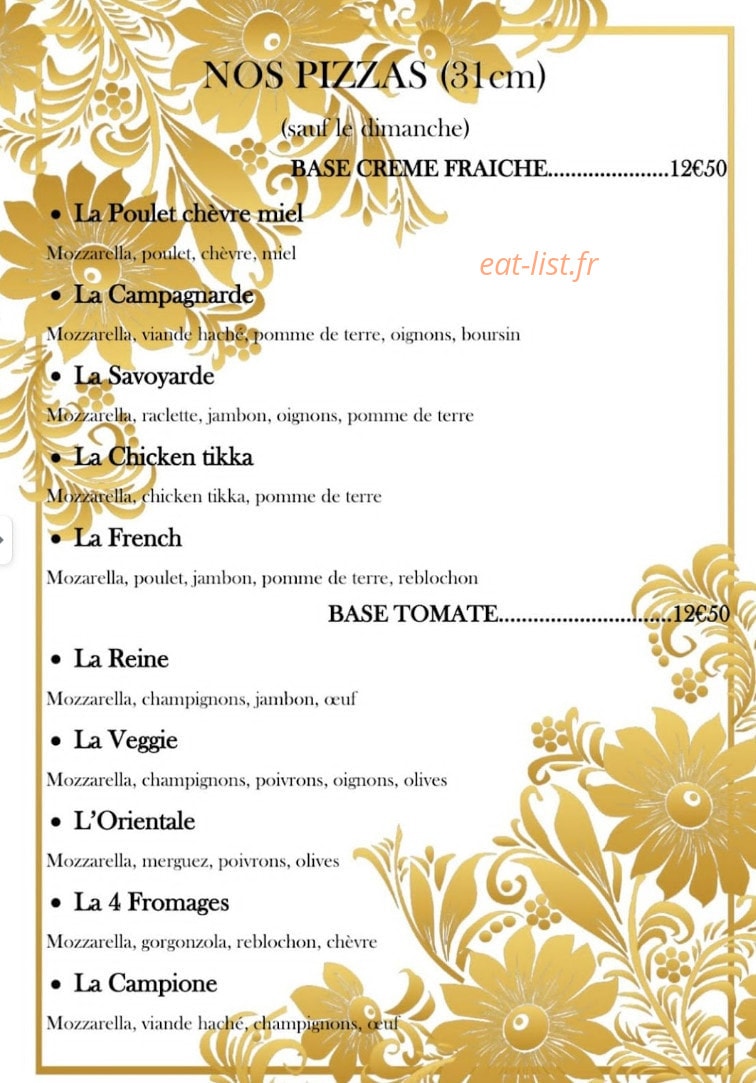 Bellicious — carte page 2