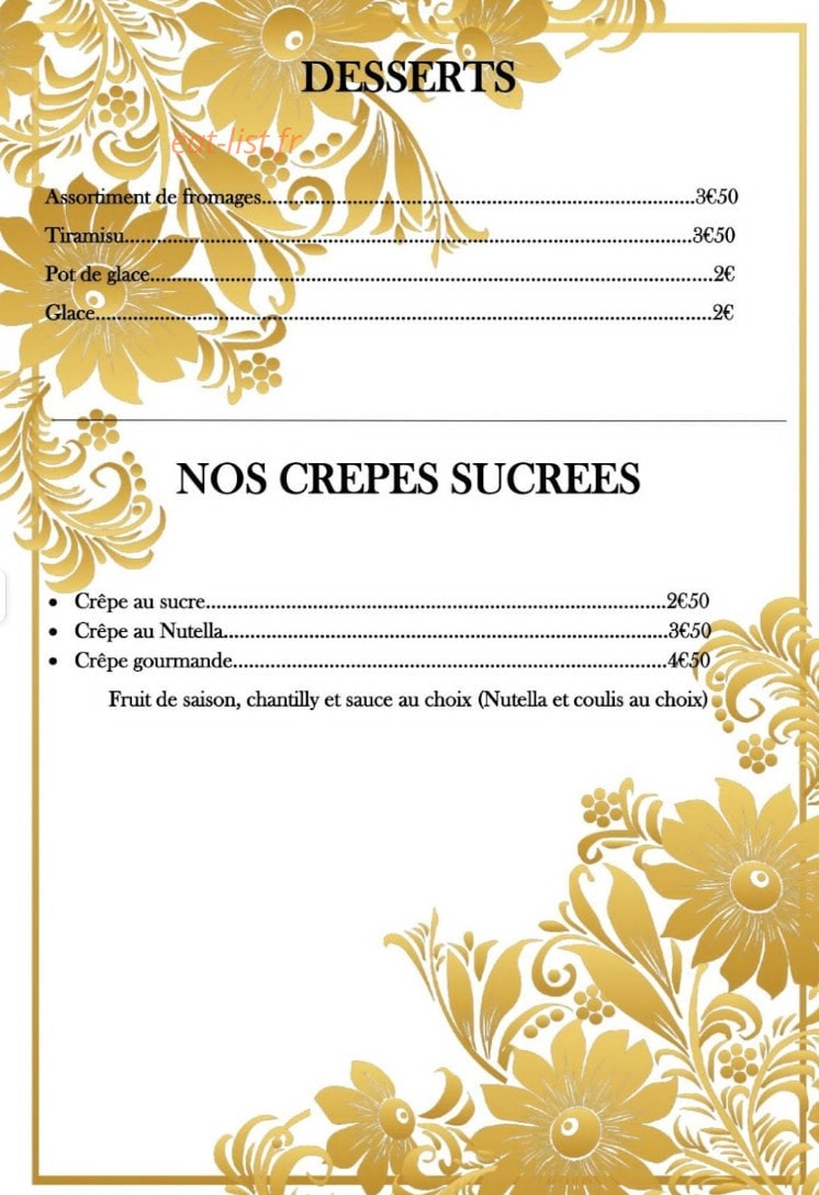 Bellicious — carte page 4