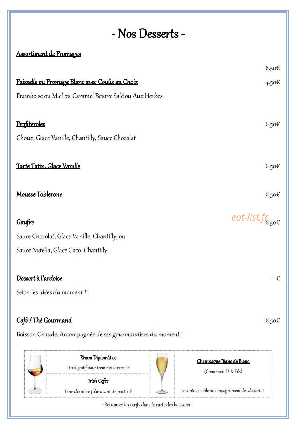 Bfb Grill — carte page 3