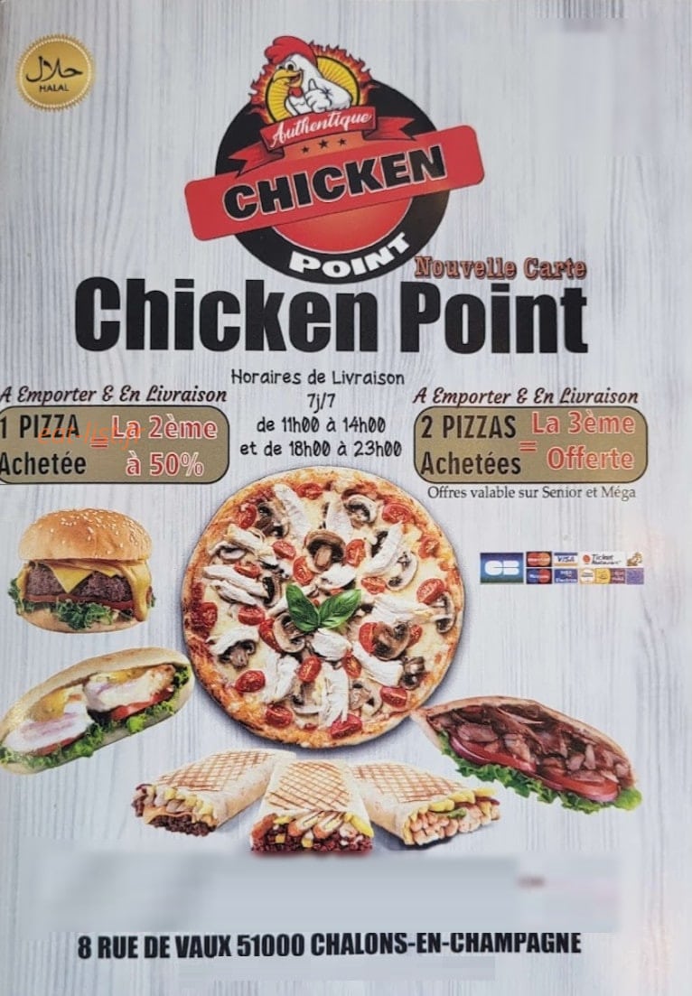 Chicken-Point — carte page 1