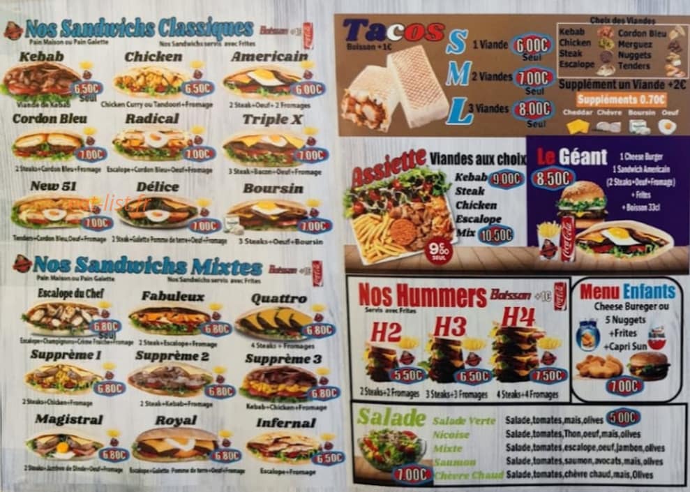 Chicken-Point — carte page 2