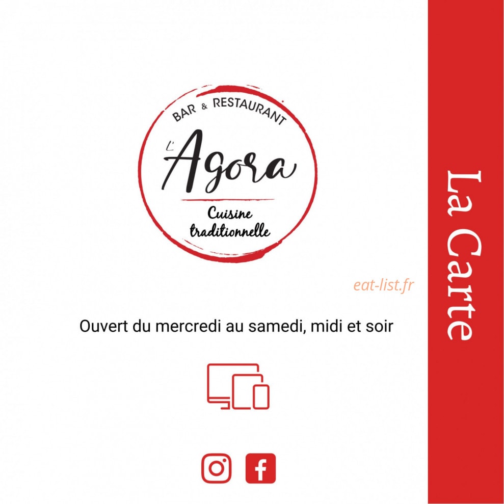 L'Agora — carte page 1