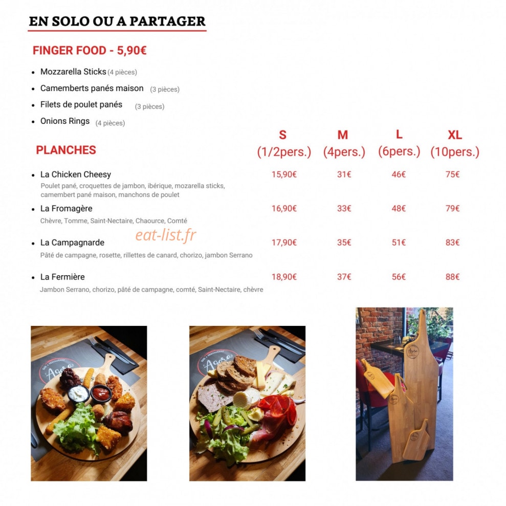 L'Agora — carte page 3
