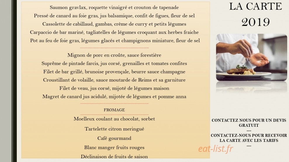 L’Épi Centre Des Saveurs — carte page 3