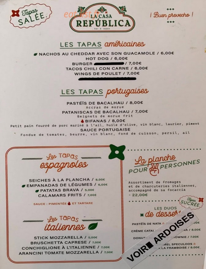 La casa republica — carte page 1