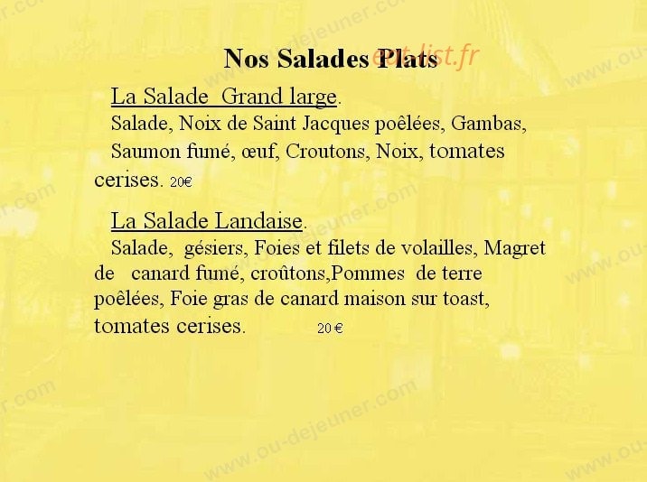 Les Caudalies — carte page 5