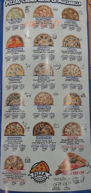 Yass'pizza — carte page 3