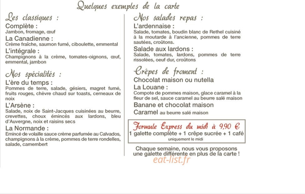 A l'ère du temps — carte page 2