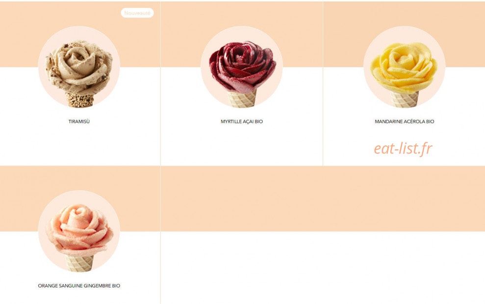 Amorino — carte page 5