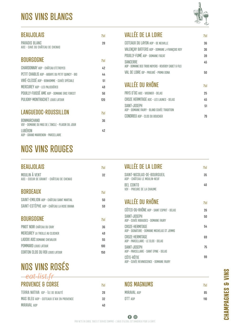 Aroma — carte page 7