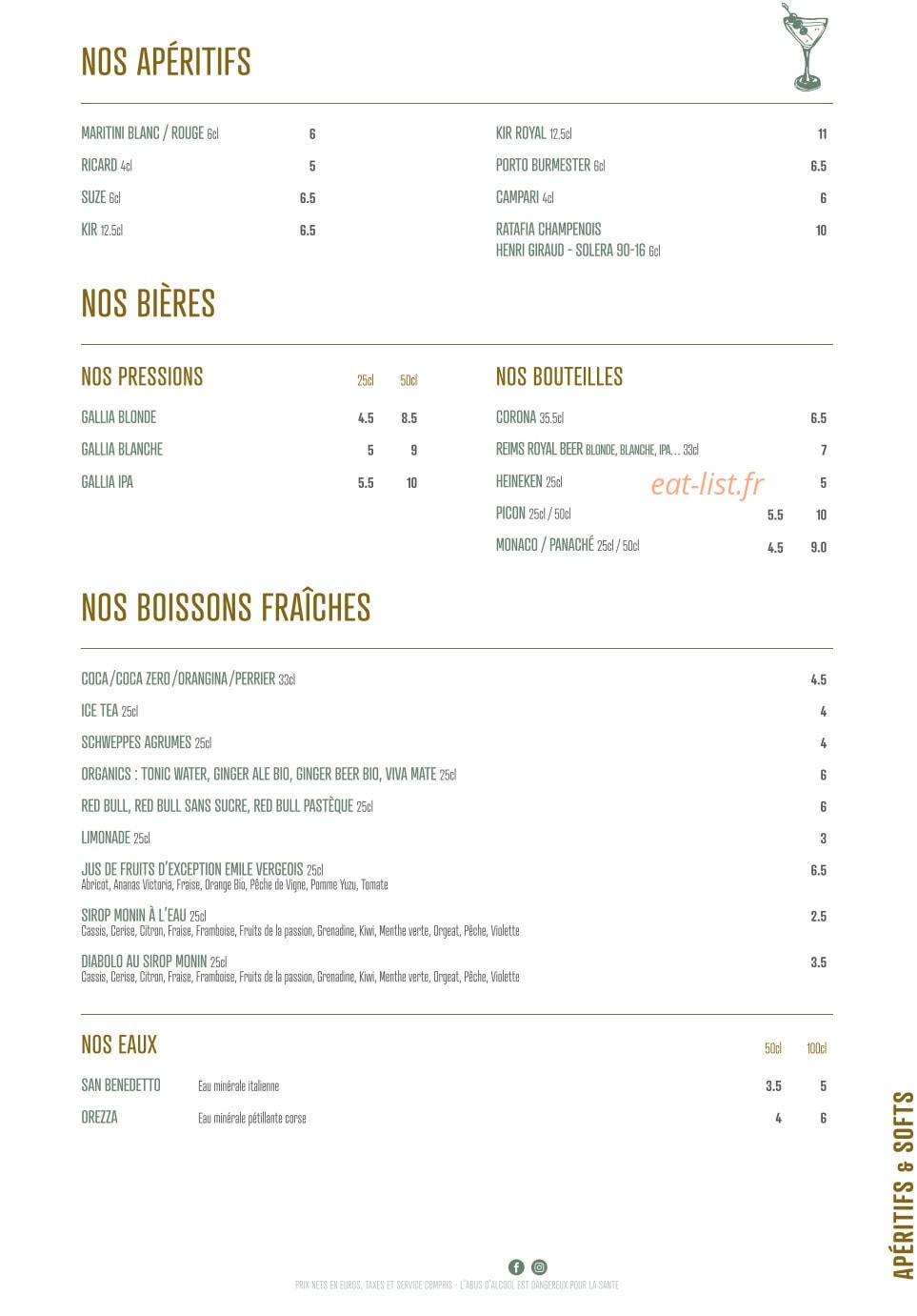 Aroma — carte page 5