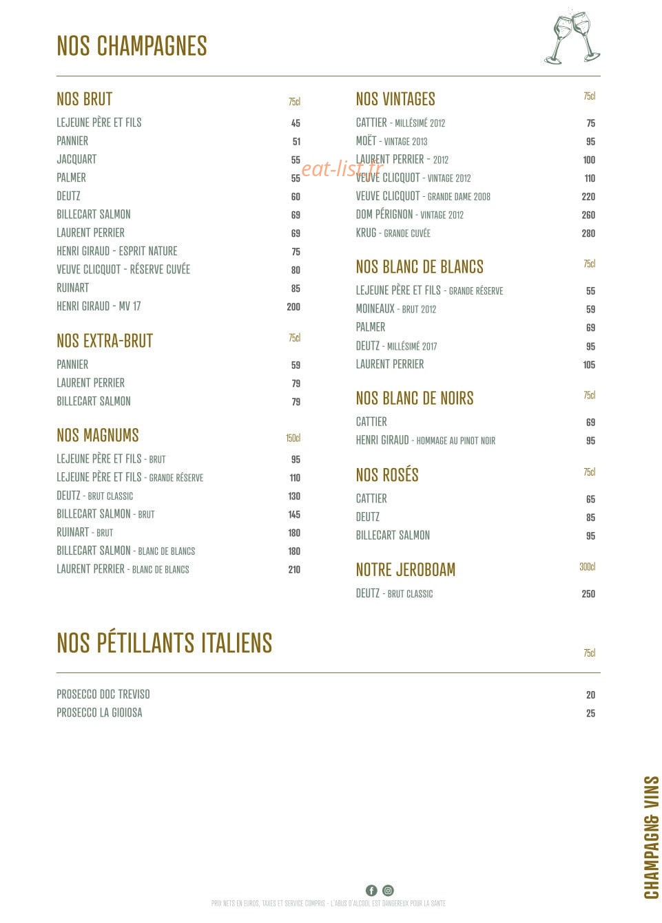Aroma — carte page 6