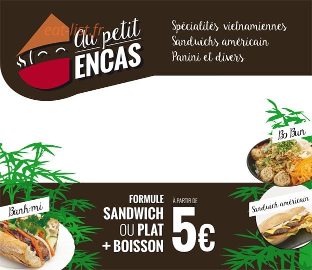 Au petit encas — carte page 3