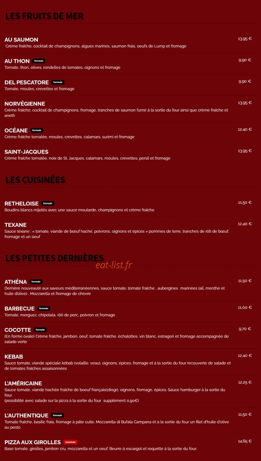 Aux Coteaux — carte page 11