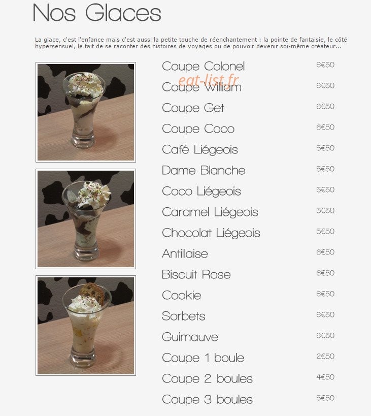 Boeuf ou Salade — carte page 4