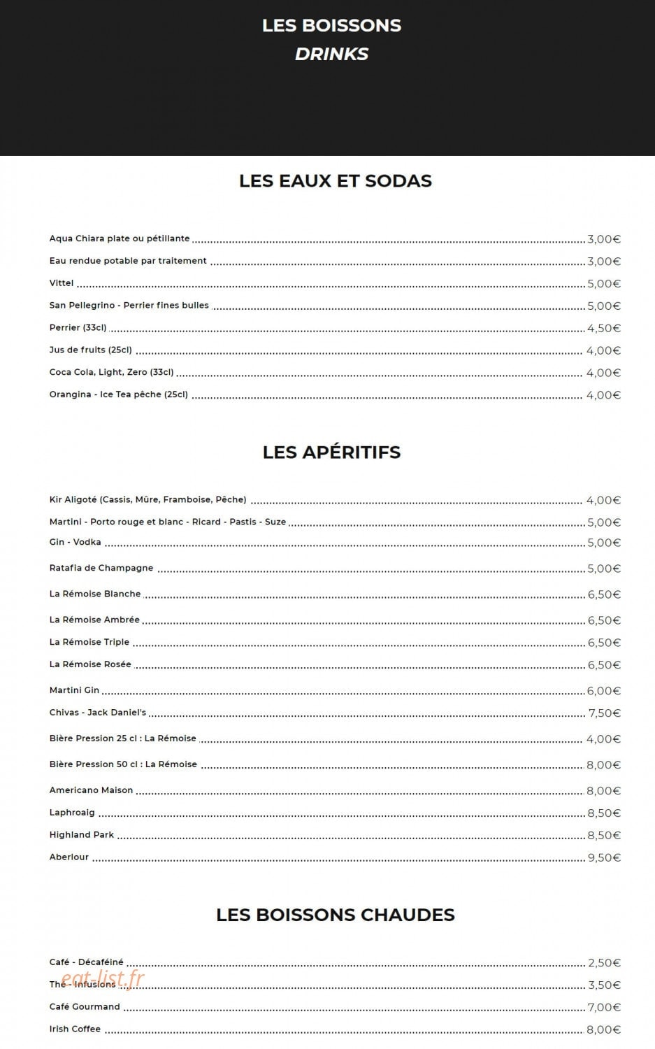Boulingrin — carte page 6