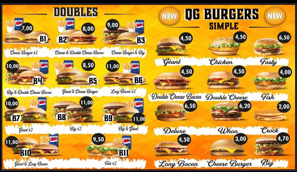Butcher — carte page 2