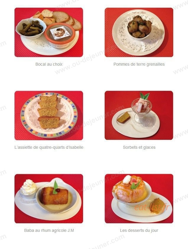 Café du Palais — carte page 13