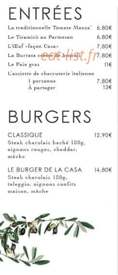 Casa Aprile — carte page 1